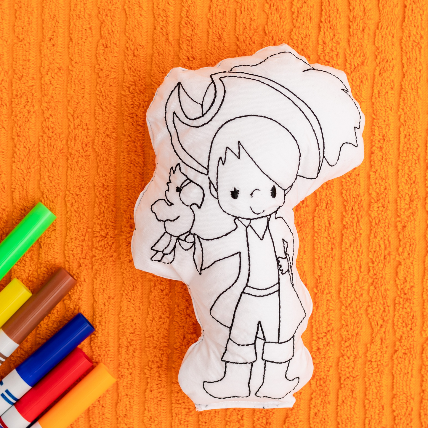 Pirate Boy Doodle Doll Coloring Kit for Kids: Pirate Boy