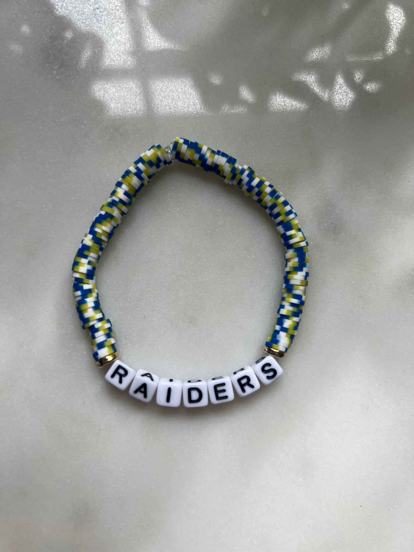 Adult Raider Beaded Bracelet