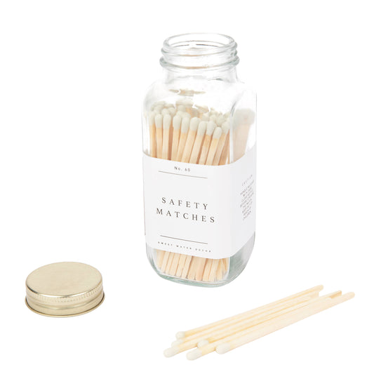 Safety Matches, White Tip - Home Decor & Gifts